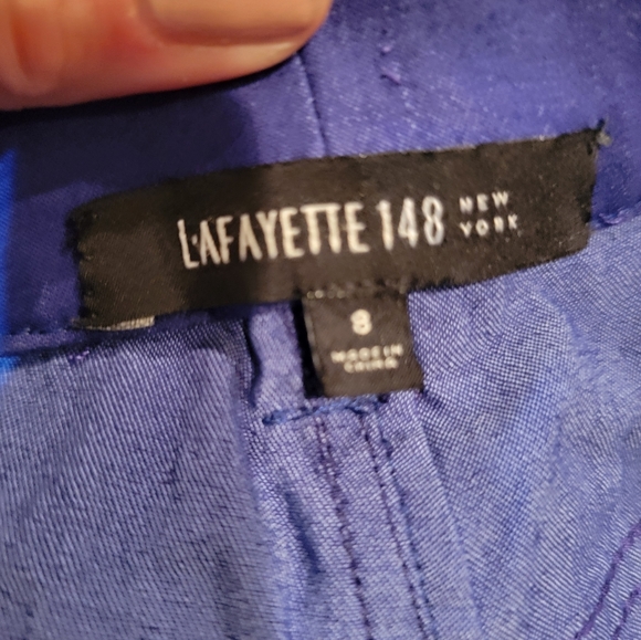 Lafayette 148 pants, size 8P (altered) - Picture 5 of 5